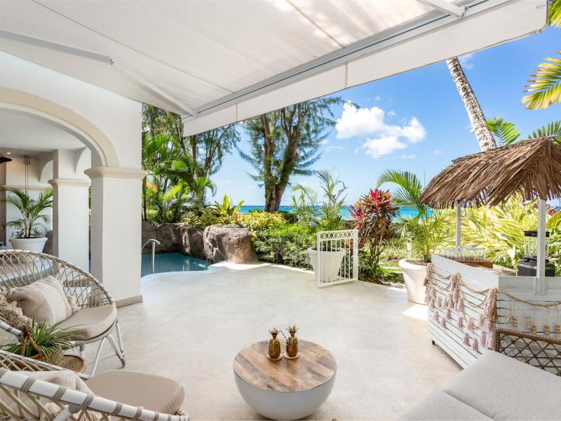 The Palms Old Trees - Beachfront , Beachfront villas Barbados , Old Trees , St James , West Coast Barbados 